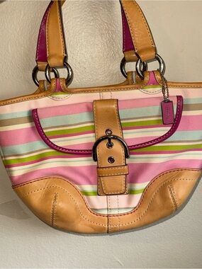 Coach soho y2k multicolored bag